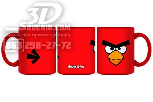 Кружка керамическая "Angry Birds - Красная птица" 300мл